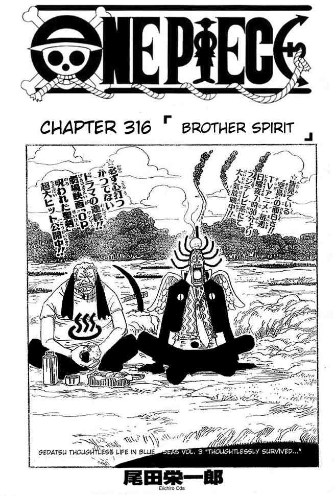 One Piece Chapter 316 1